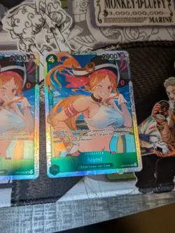 Nami OP14-031 SR Super Rare The Azure Sea's Seven English - Lot of 7 TCG Cards - Image 5
