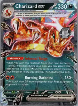 Charizard ex - Holo Promo SV: Scarlet & Violet Promo Cards 196 NM - Image 1
