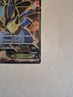 Lucario EX 107/111 XY-Furious Fists Holo Card Full Art - Image 3