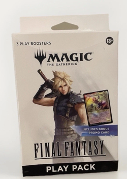 Magic: The Gathering Final Fantasy Play Pack w/ 3 Booster Packs & Promo Zidane!! - Image 1