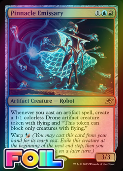 x1 Pinnacle Emissary FOIL EOE Edge of Eternities MTG 223 M/NM 1x - Image 1
