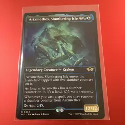Arixmethes, Slumbering Isle #32 (NM) March of the Machine MUL Magic MTG - Image 1