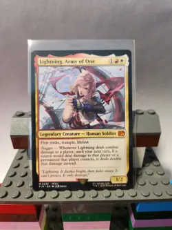 MTG Lightning, Army of One Mythic Rare FINAL FANTASY #233 - Image 1