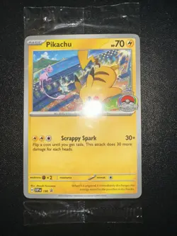 Pokemon TCG, Pikachu World Championships 2024 Promo, #190, Sealed, NM/Mint - Image 2