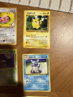 Pokemon TCG Japanese Pikachu Staryu Grimer Jigglypuff Kabuto Trainer Lot - Image 3