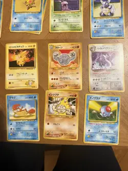 Pokemon TCG Japanese Pikachu Staryu Grimer Jigglypuff Kabuto Trainer Lot - Image 5