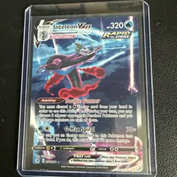 Pokemon TCG Inteleon VMAX 266/264 Fusion Strike Full Art - Image 1