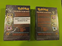 Sealed Nintendo Pokemon Team Rocket Theme Deck Lot - Devastation & Trouble - Image 4