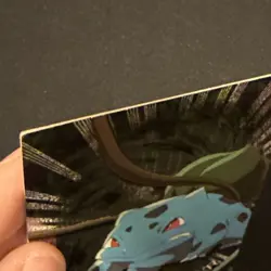 2000 Pokemon Topps Chrome Bulbasaur #01 - Image 5