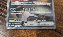 Pokemon TCG Journey Together N's Zoroark EX 185/159 NM Special Illustration Rare - Image 3