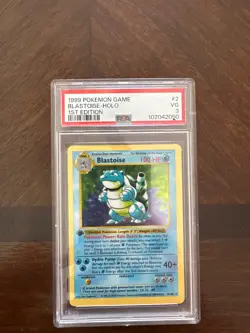 1st edition shadowless blastoise psa 3 pokemon - Image 1