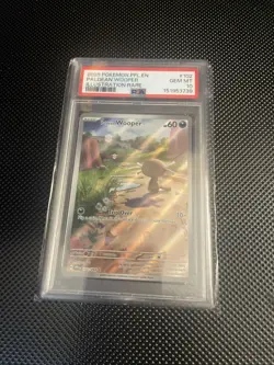 2025 Pokemon Paldean Wooper #102 Psa 10 - Image 1