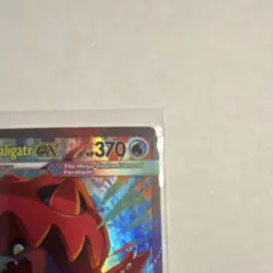 Pokemon Mega Feraligatr EX 274/217 Full Art Rare Holo Evolutions 370 HP - Image 3