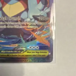 Pokemon Mega Feraligatr EX 274/217 Full Art Rare Holo Evolutions 370 HP - Image 4