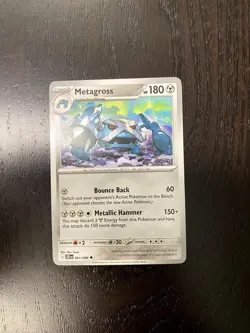 Metagross 061/086 Uncommon ME04: Chaos Rising Pokemon Near Mint - Image 1