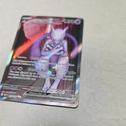 Pokemon TCG Team Rocket's Mewtwo EX 213/182 Destined Rivals Ultra Rare Holo NM - Image 3