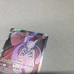 Pokemon TCG Team Rocket's Mewtwo EX 213/182 Destined Rivals Ultra Rare Holo NM - Image 4
