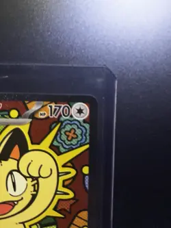 Meowth ex 121/088 Perfect Order Full Art Holo Pokemon Card - Image 4