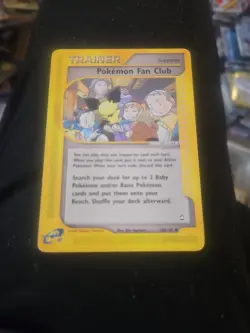 Pokemon tcg Aquapolis Pokemon Fan Club Lightly played - Image 1
