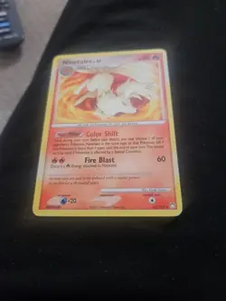 2007 Pokemon, D&P Mysterious Treasures, #32/123 Ninetales Lv. 37, Rare - Image 2