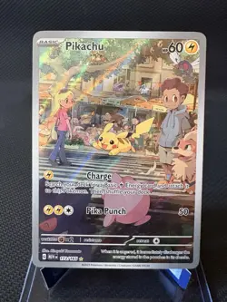 Pikachu Illustration Rare #173/165 Pokemon SV: Scarlet & Violet 151 - Image 1