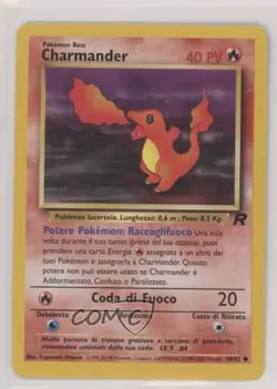 Charmander Italian Pokemon Team Rocket #50 2000 - Image 1