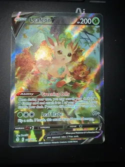 Leafeon V 167/203 Alt art Evolving Skies Pokemon TCG 2021 - Mint Condition NM - Image 1
