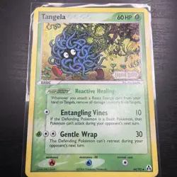 2006 Pokemon EX Legend Maker Tangela Reverse Holo #44/92 SWIRL 💫 - Image 1