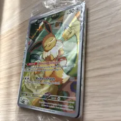 Pokemon Eevee SVP EN 173 Illustration Rare Prismatic Evolutions ETB Promo Sealed - Image 3