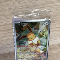 Pokemon Eevee SVP EN 173 Illustration Rare Prismatic Evolutions ETB Promo Sealed - Image 5