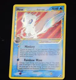 Pokemon TCG Mew Gold Star Delta Species 101/101 Ex Dragon Frontiers XLNT - Image 4