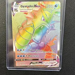 Pokemon Gyarados VMAX 207/203 Evolving Skies Secret Rare Full Art Holo Eng - Image 1