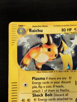 Raichu 025/165 Expedition Base Set Holo Rare Pokemon TCG Nintendo pikachu - Image 5