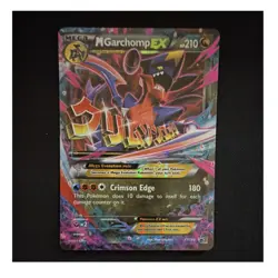 The Pokemon Company M Garchomp EX Mega Promo Holo XY168 XY 210 HP - Image 1