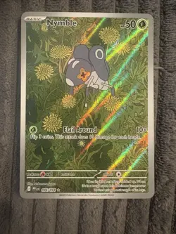 The Pokemon Company Nymble 096/094 Illustration Rare Holo Phantasmal Flames - Image 1