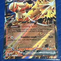 Pokemon TCG SV-Journey Together Blaziken EX #24/159 Double Rare - Image 3
