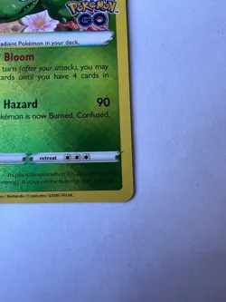 Pokemon Radiant Venusaur 004/078 Pokemon GO Holo Pack Fresh Mint - Image 4
