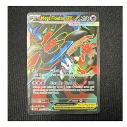 Pokemon Mega Floette EX 101/086 Holo Full Art Ultra Rare CRI EN Basic HP 250 - Image 1