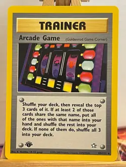 Spielautomat 83/111 Neo Genesis 1st Edition Englisch Exc Pokemon - Image 1