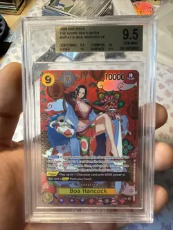 Boa Hancock OP14-112 SP Foil BGS 9.5 The Azure Sea's Seven One Piece CCG - Image 1