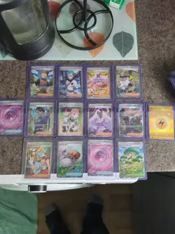14x Pokemon Card Lot Full Art Trainer Secret Gold Ultra Rare NM Lot - Image 1