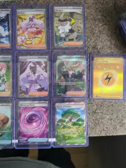 14x Pokemon Card Lot Full Art Trainer Secret Gold Ultra Rare NM Lot - Image 3