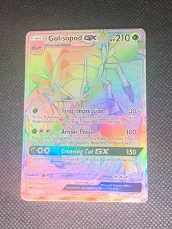 Golisopod GX 148/147 - Burning Shadows Pokemon Card - NM - Image 1
