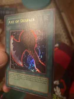 Yugioh Axe of Despair MRL-002 Magic Ruler Ultra Rare HP - Image 3
