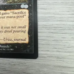 MTG Rain of Filth Urza’s Saga Rare Black Instant LP Magic Card - Image 3