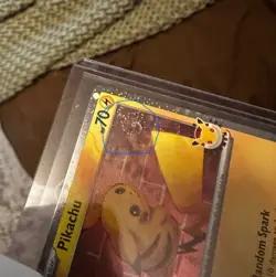 Pokemon Pikachu TCG Holo Card 051/162 (Swirl) - Image 3