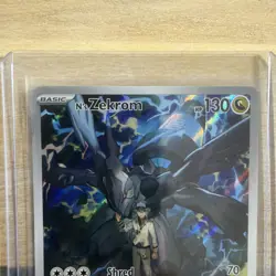 Pokemon N's Zekrom 031 Mega Evolution Promo Full Art Holo Promo Card - Image 3