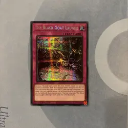 Yugioh! The Black Goat Laughs Mega-Pack MP25-EN057 Prismatic Secret Rare NM! - Image 1