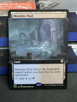 Morphic Pool Extended Art MTG Battle for Baldur's Gate CLB Unplayed NM Card #603 - Image 1