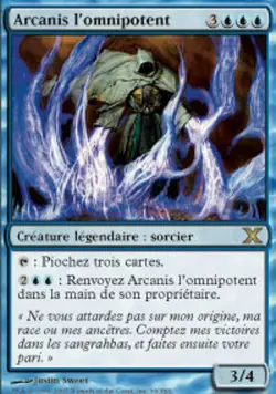 *MRM* ENGLISH Arcanis the Omnipotent - Arcanis l'omnipotent MTG 10E - Image 1